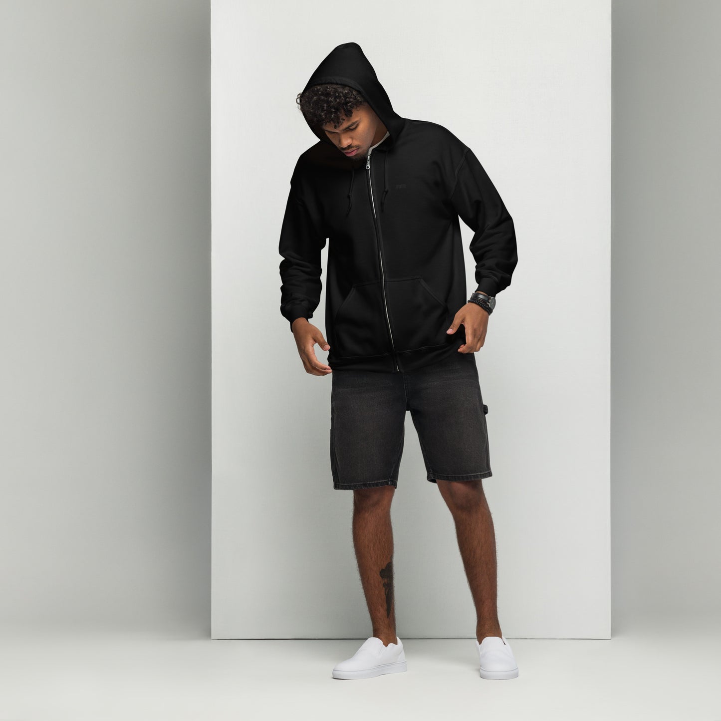 PUSB Zip up Hoodie (Blackout)