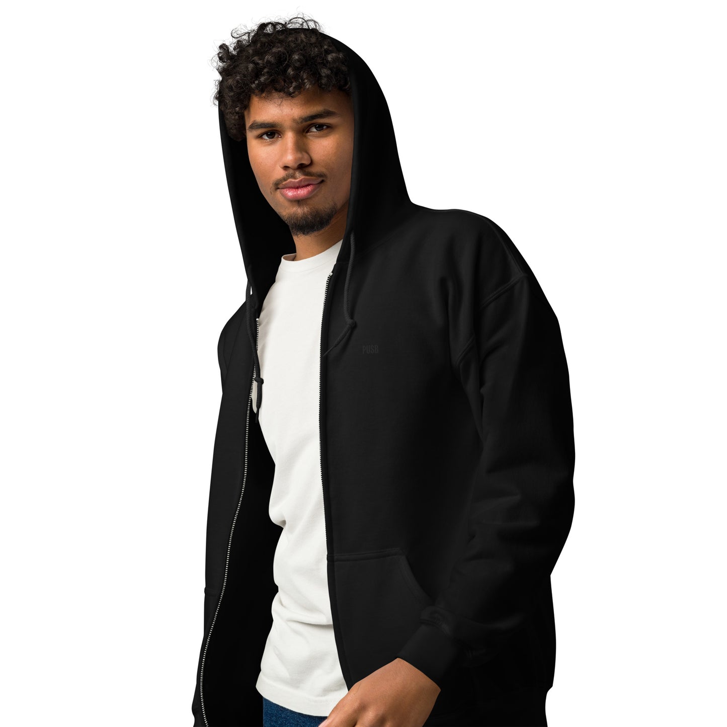 PUSB Zip up Hoodie (Blackout)